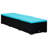 76.8" Long Reclining Single Chaise with Cushions and Table-55050697