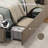 Queen Size Upholstered Platform Bed Frame with Tall Tufted Wingback Headboard, Velvet Fabric, 4 Storage Drawers, Wooden Slats Support, No Box Spring Needed, Brown-1471631158-1471631153