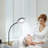 Chaithra 5X Floor Magnifying Glass with Light and Stand Flexible Gooseneck LED
