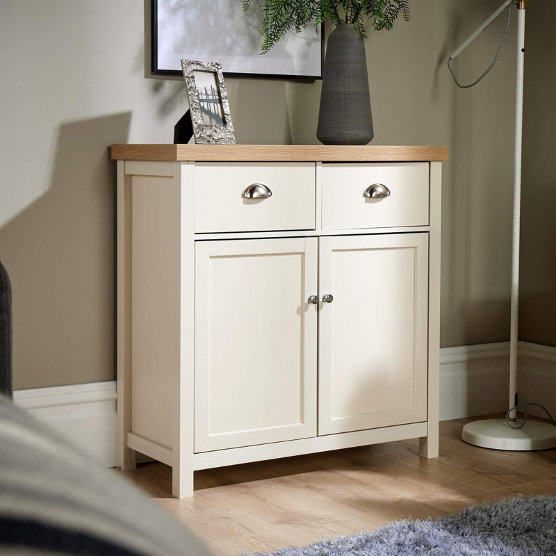 Barneys 79cm Sideboard, White