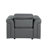 Doniece Top Grain Italian Leather Power Recliner-504690570