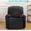 Housse pour fauteuil inclinable à coussins carrés / rectangulaires-1662508223