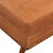 Nolita Full-Grain Italian Leather Ottoman with Solid Wood Base