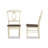 Altenburg 18'' H Solid Wood Side Chair