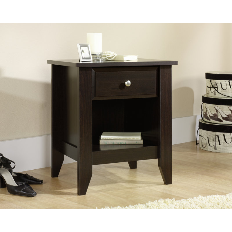 Deundray 20.88'' W Plywood / Laminate Board Nightstand, Brown