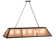 Rustic Lodge 6 - Light Pool Table Lights Pendant