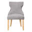 Chaise d'appoint rembourrée en tissu Elijah-1886217543