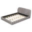 Lit plateforme tapissier en polyester épais
