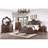 Traditional Bed Tufted HB Luxury Look 1Pc Bed Bedroom Furniture Wooden-1234054350-1234054344