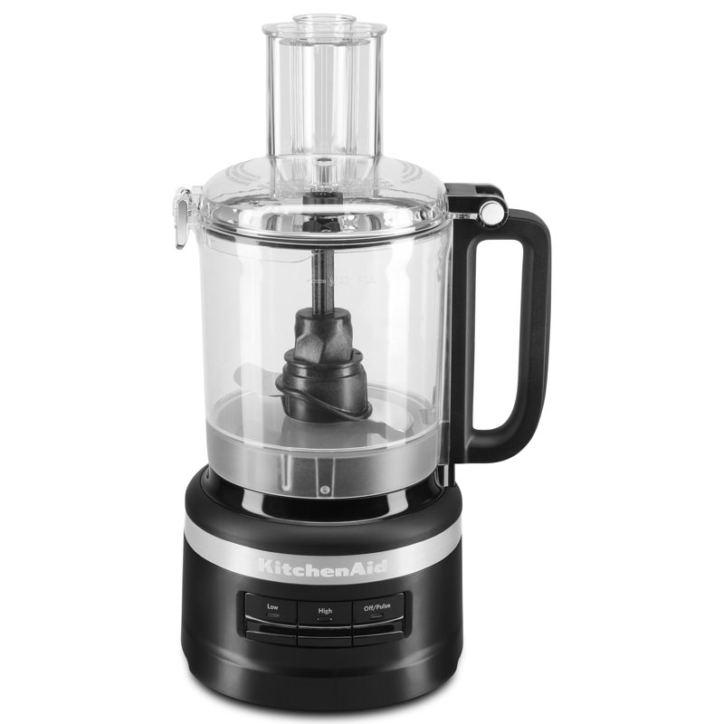KitchenAid® 9 Cup Food Processor, Matte Black