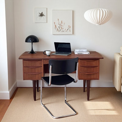 Cherry wood solid wood desk