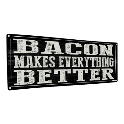 Plaque murale Bacon Makes Everything Better