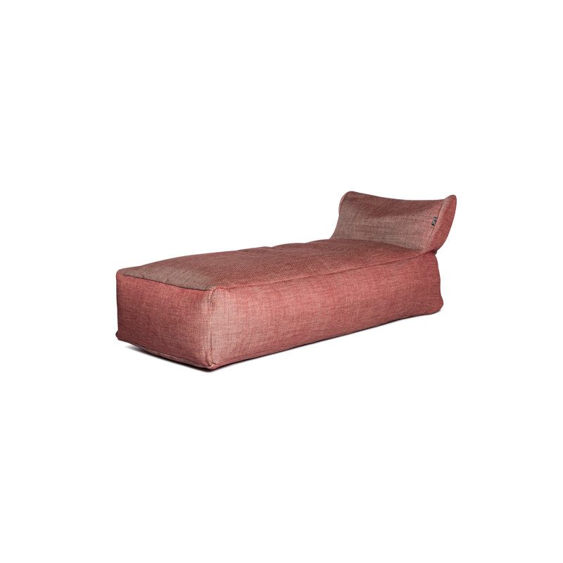 Dotty Long Chair / Floatable, Oxblood Red