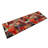 Custom Size Runner Rug Southwestern Patchwork Red Black with Canvas Backing Rug Runners by Feet-962785203