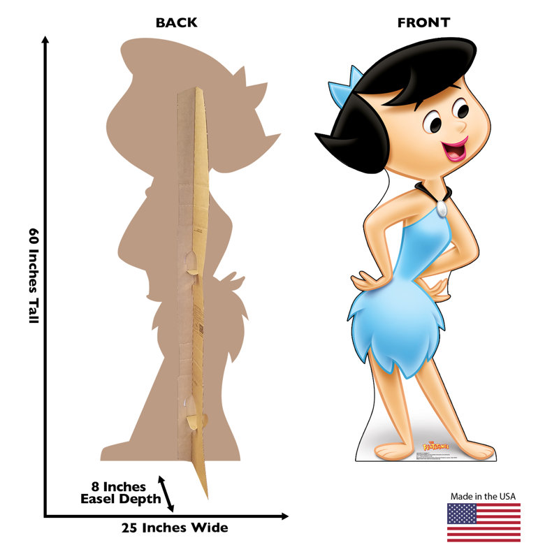 Betty Rubble (The Flintstones) carton debout