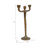Modern Metal Taper Candle Holder with Abstract Human Figure Design - Contemporary Aluminum Sculptural Candle Stand for Home Decor and Centerpieces-158836561