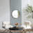 Gold Round Mirror-1912533934
