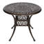 Table de salle à manger ronde en fonte d'aluminium Baze-1734587133-1696969850