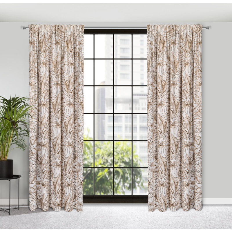 Salvo Slot Top Blackout Curtain