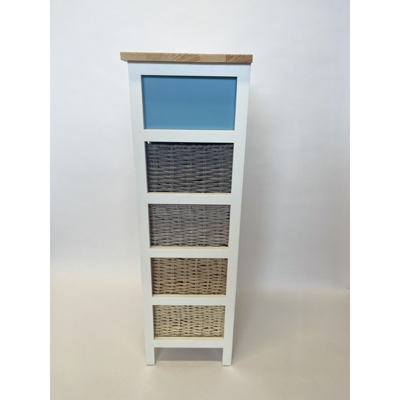 Kentrez 6 Drawer Tallboy Storage