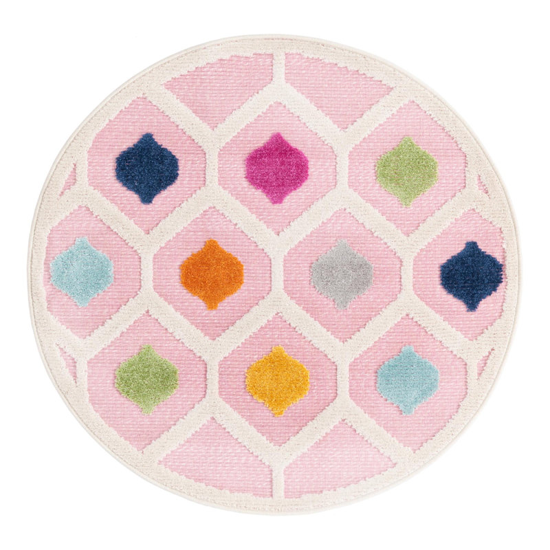 Noord Aruba Indoor/Outdoor Rug, Round 3'3"