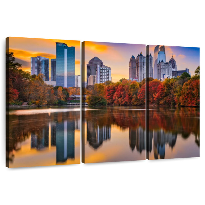 Nicci Piedmont Park Afternoon, 36" H x 57" W