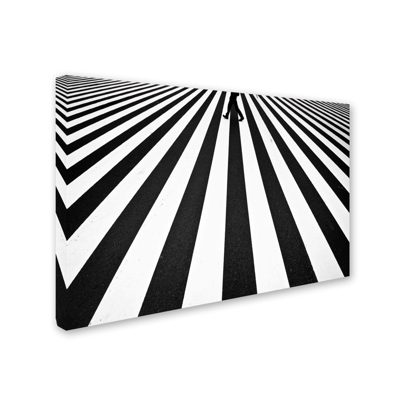 « stripe », reproduction d’impression sur toile tendue, H 12 po x l 19 po