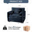 Fauteuil d'appoint surdimensionné en chenille surdimensionné-474339128-495586829