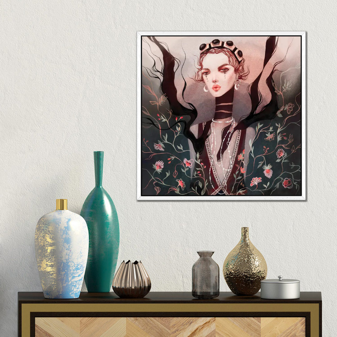 Blossom Etro von Kasionatta - Gallery-Wrapped Canvas Giclée on Canvas