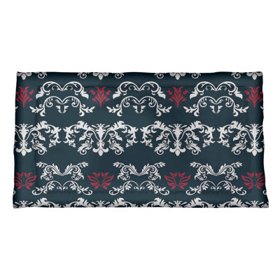 Football Baroque Pattern Pillow Sham