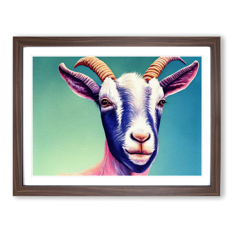 Goat in Colour Vol.1 - Framed Print