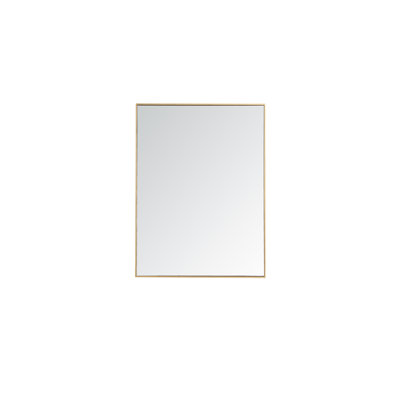 Sabine Metal Rectangle Wall Mirror