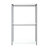 Monica 47" Farmhouse Wood Walk-In Closet Organizer With One Shelf-1416266174