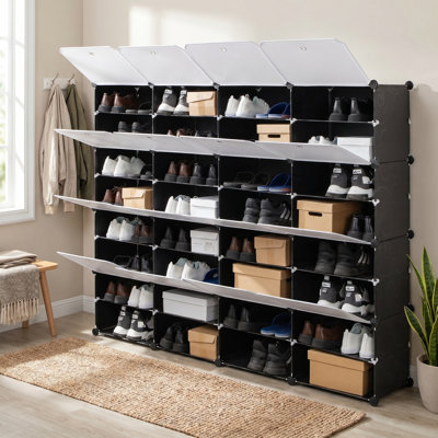 Stackable Shoe Storage Cabinet