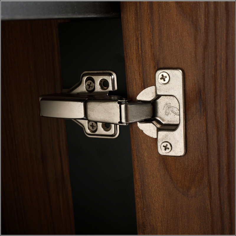 Meuble-lavabo 30 po à 2 portes avec meuble-lavabo autoportant en bois d'ingénierie avec lavabo