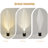 Black+White Iron+Acrylic Free form Floor Lamps
