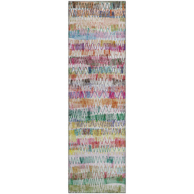 Premium Machine Washable Prisco Green Rug