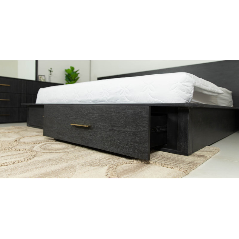 Platform Storage Bed, Queen