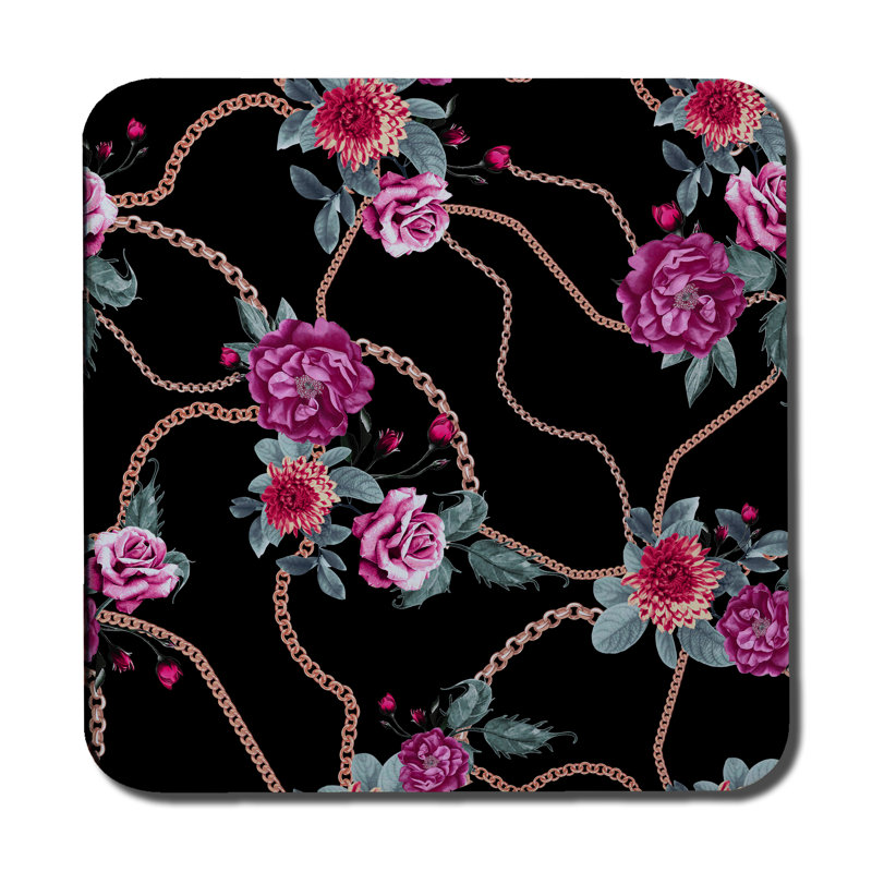 Square 6 Piece Coaster Set