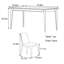 Ensemble de table d'appoint moderne et luxueux-110959948