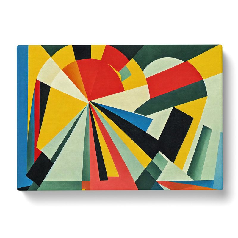 Suprematism Art Abstract Vol.2 - Wrapped Canvas