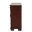 Commode 9 tiroirs Lyndon G09400-D, cerise