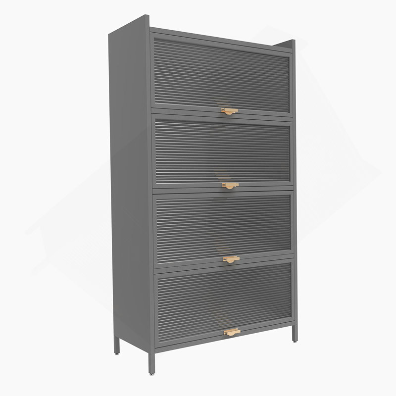Armoire à 5 portes, Gris