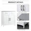 Armoire de salle de bain autoportante l 26,75 po x H 30 po x P 13 po Ilke