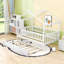 Lit simple en bois avec lit gigogne simple-1136507092