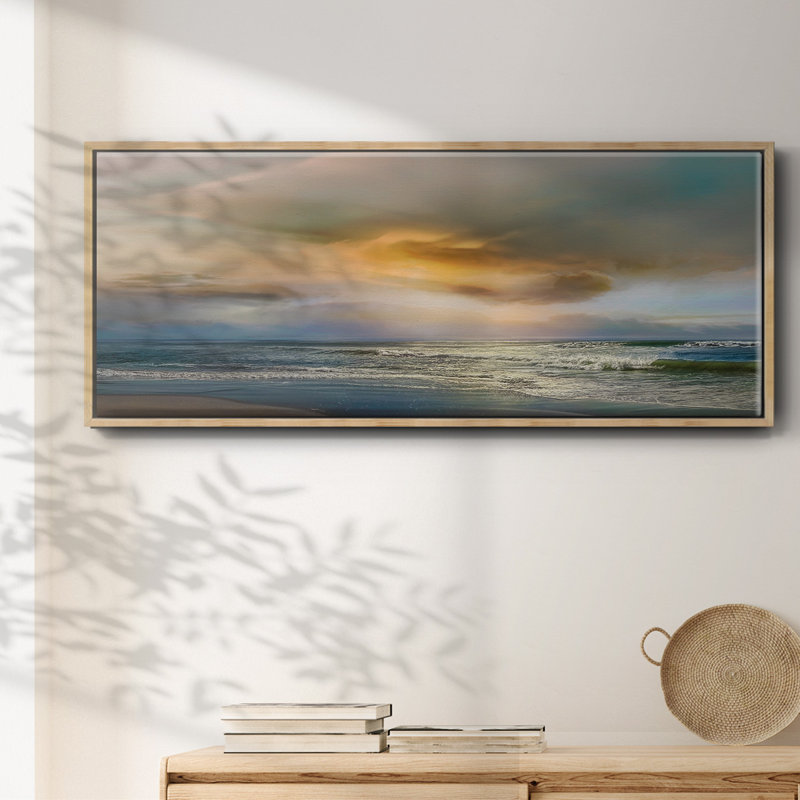 Evening Light- Framed Canvas