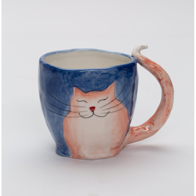 Tasse de chat souriant «Happy Day»