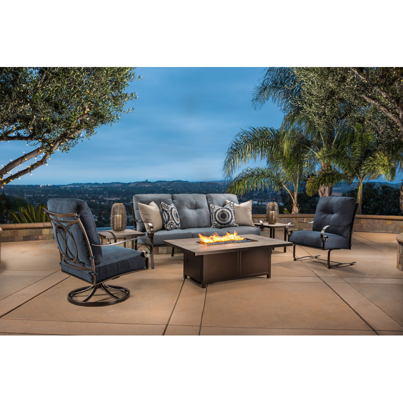 Pasadera Outdoor Lounge Chair, Graphite, Adena Shale