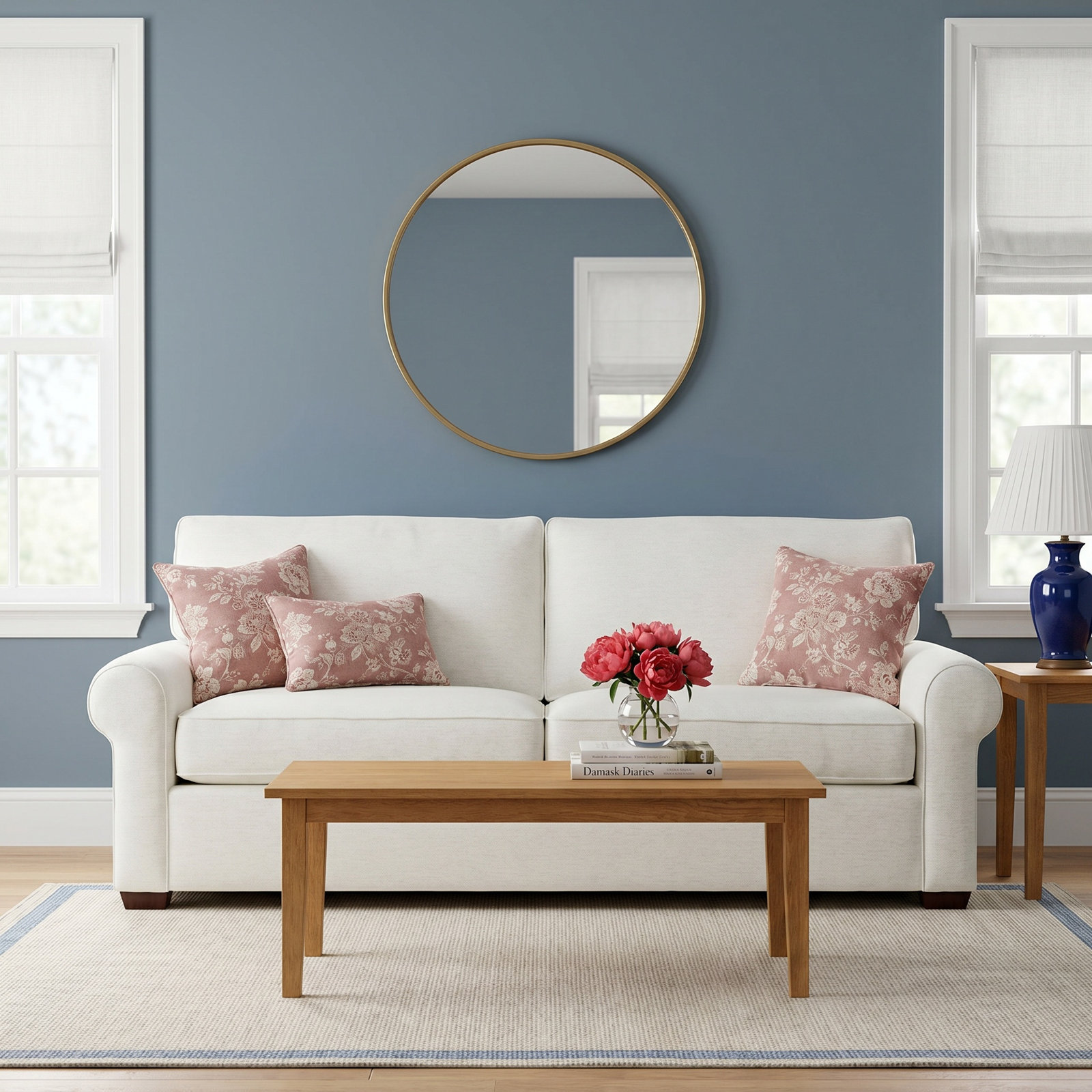 Porter 93.5'' Upholstered Sofa, Nomad Snow Crypton® Chenille