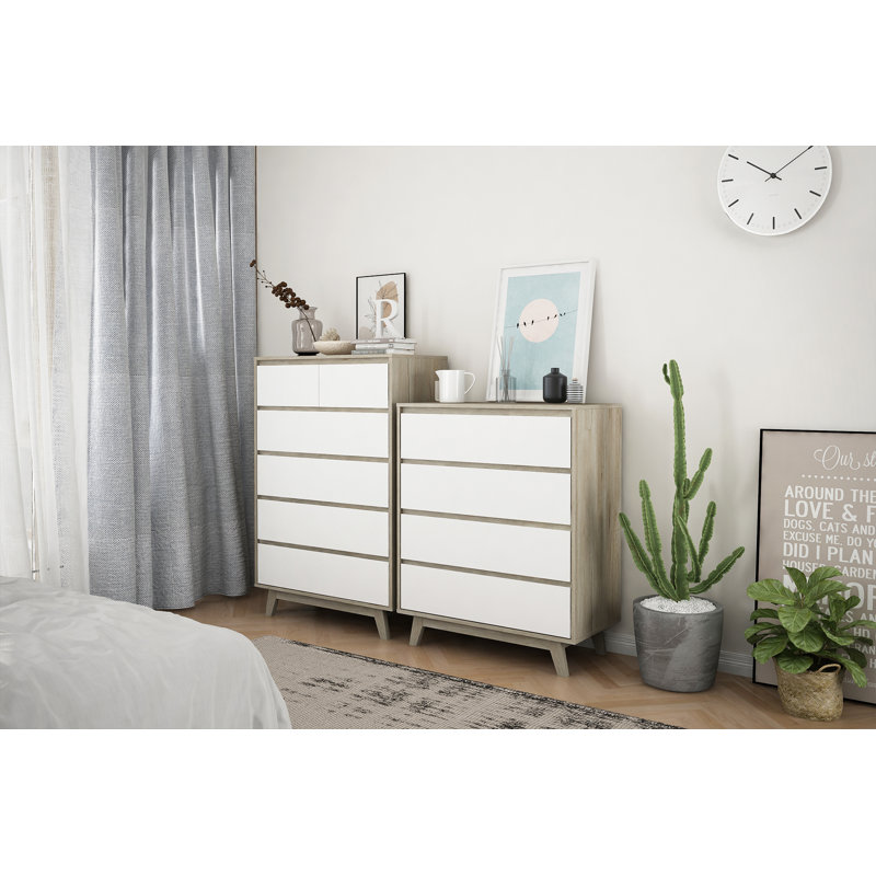 Bailey 80cm W 6 - Drawer Chest of Drawers